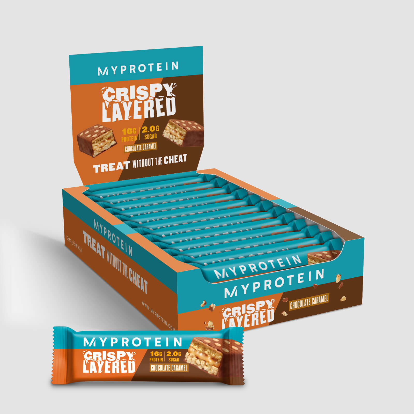 Crispy Layered Bar - Choklad Karamell