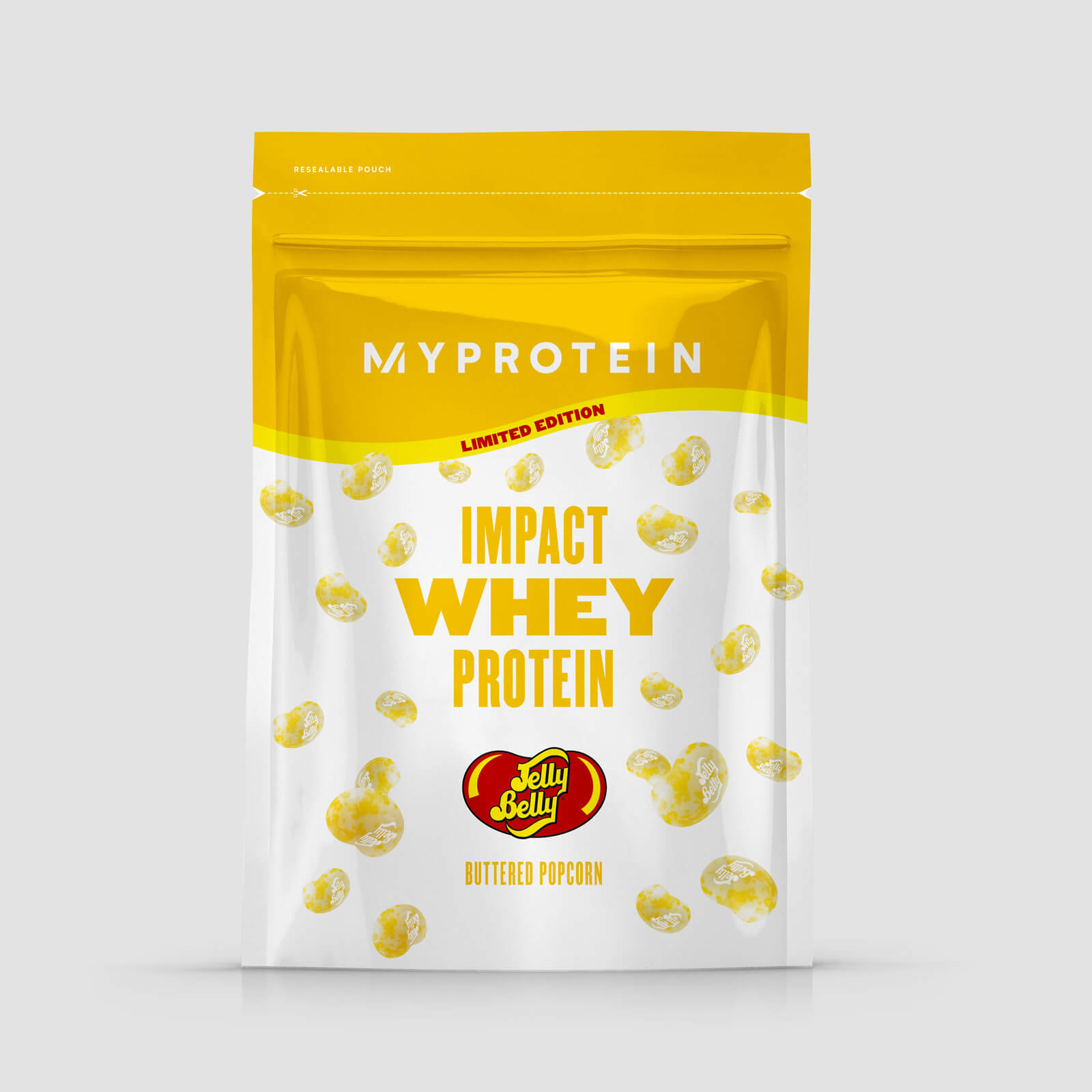 Impact Whey Protein – Jelly Belly® Edition - 40servings - Buttered Popcorn
